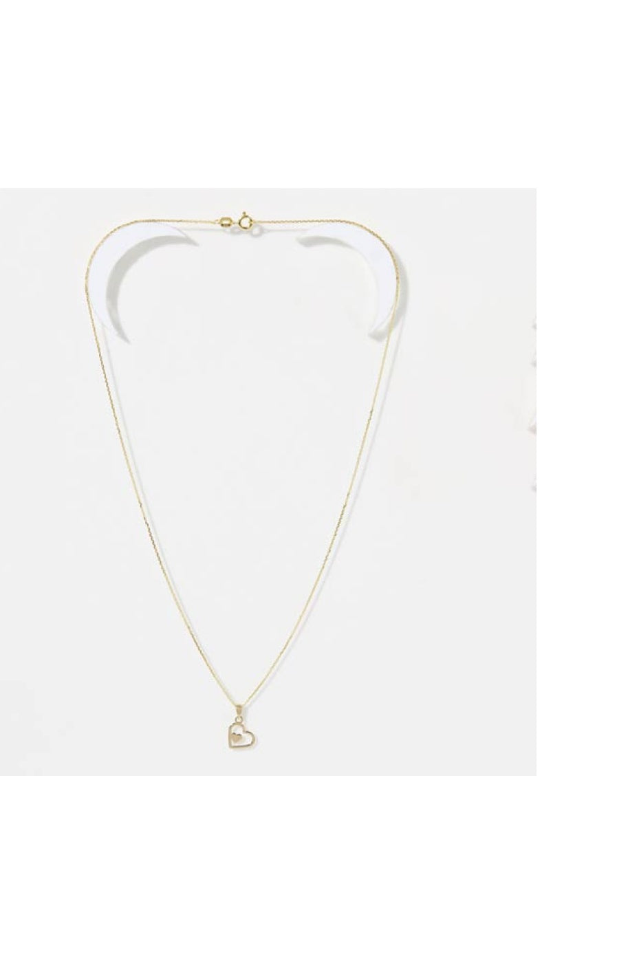 Pendentif - Cœur Coeur - Or jaune 375/1000