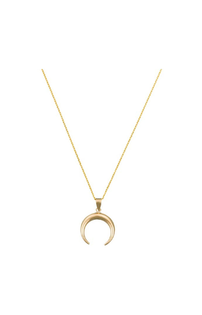 Pendentif Demi Lune - Or jaune 375/1000