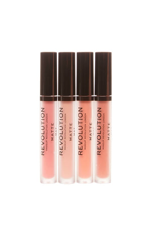 4 rouges à lèvres liquides mats My Colour - My Way Pink - 4 x 5 ml