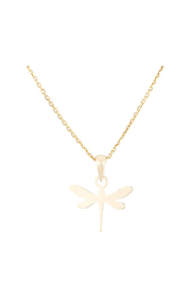 Pendentif Petite Libellule - Or jaune 375/1000