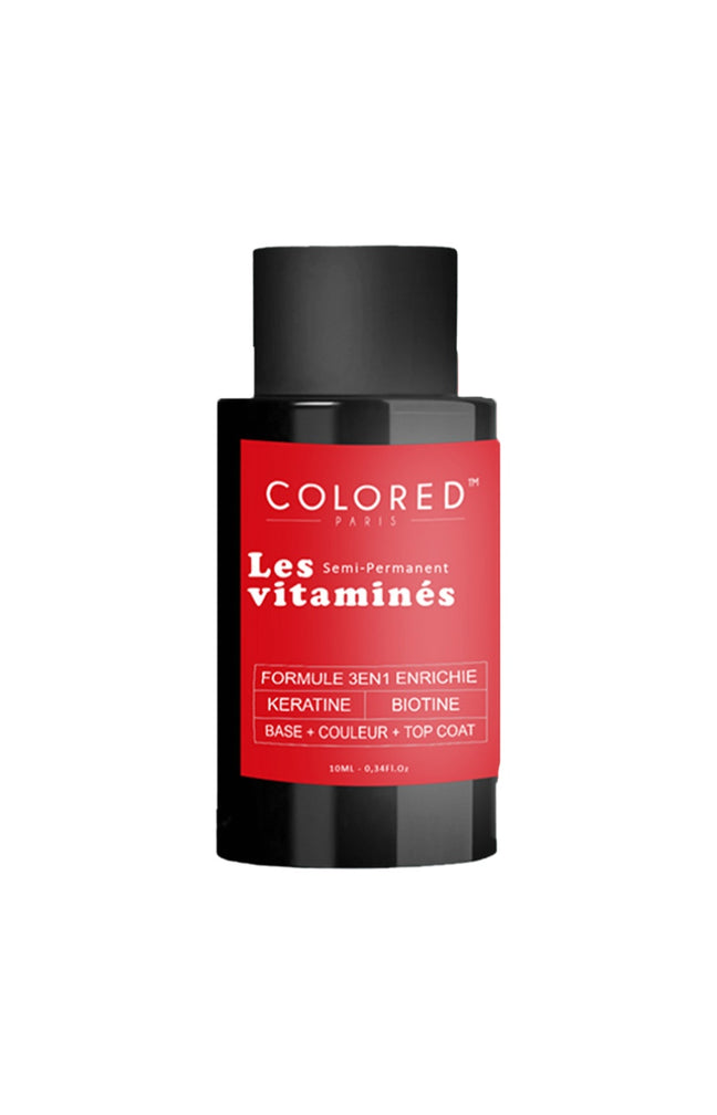 Vernis à ongles semi-permanent 4-en-1- Les vitaminés - 10 ml