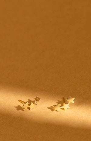 Boucles d'oreilles Andromède - Or jaune 375/1000