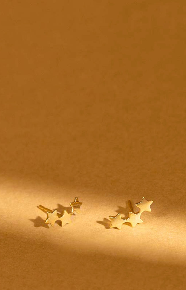 Boucles d'oreilles Andromède - Or jaune 375/1000