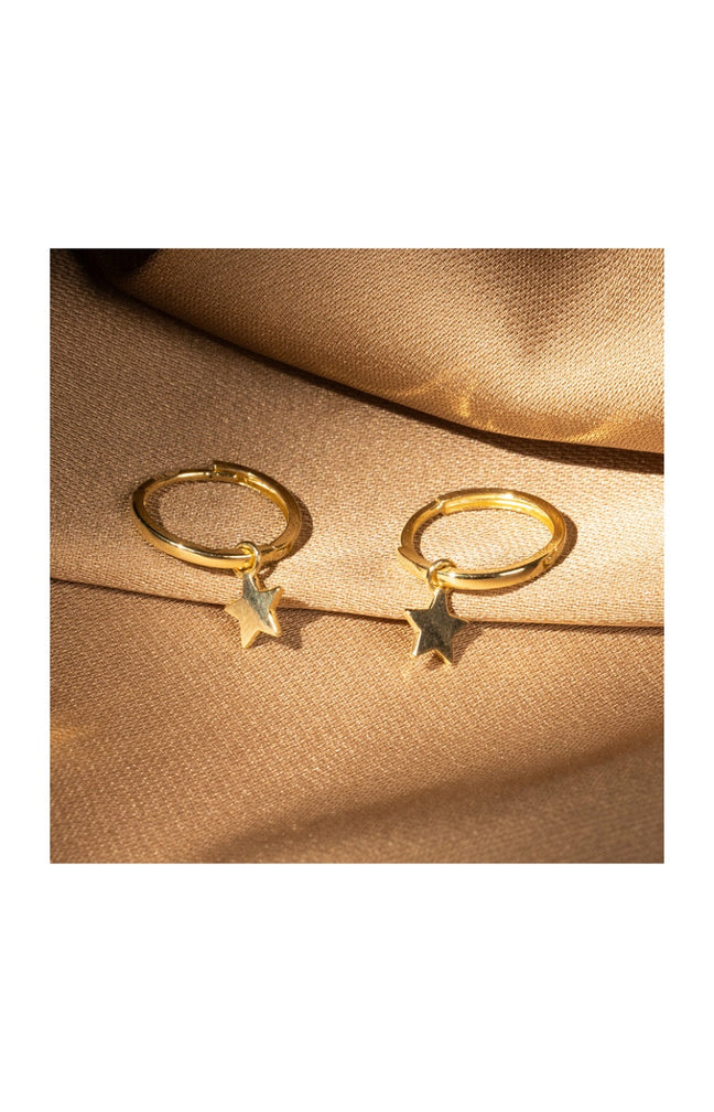 Boucles d'oreilles Isis - Or jaune 375/1000
