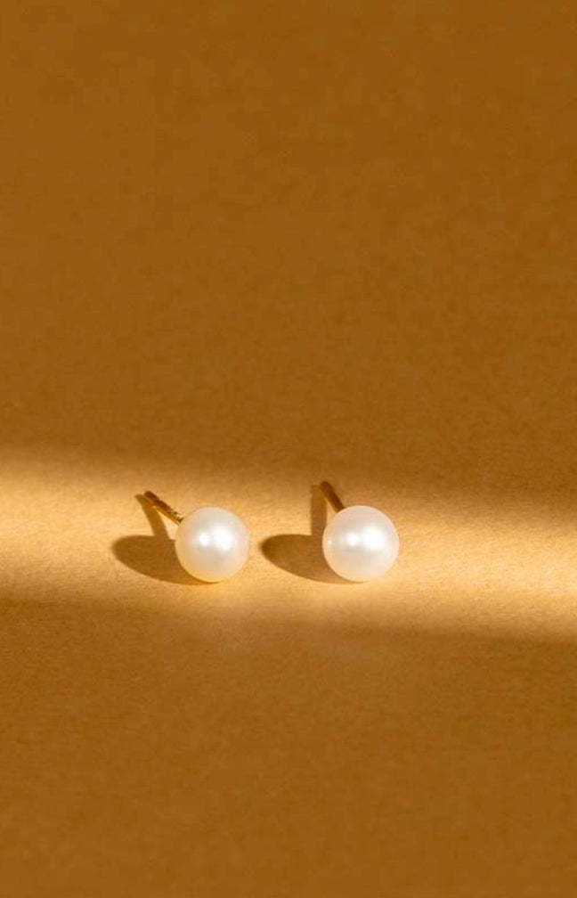 Boucles d'oreilles - My Pearl - Or jaune 375/1000 & perle d'eau douce