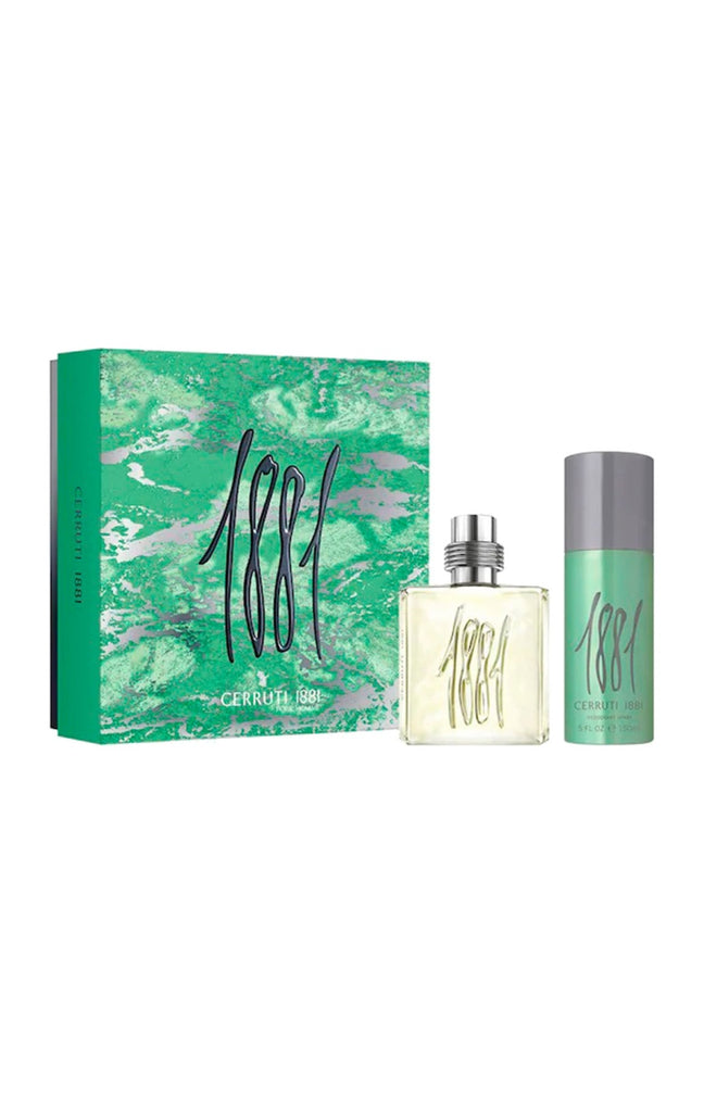 Coffret parfum & déodorant - Cerruti 1881 - Fougère aromatique - Homme - 2 produits