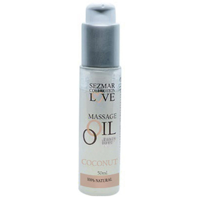 Huile de massage 100% naturelle - Noix de coco - 50 ml