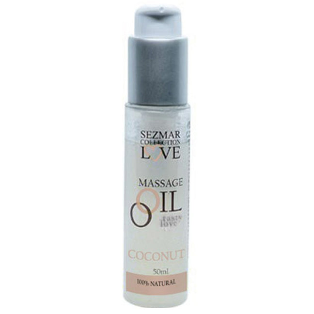 Huile de massage 100% naturelle - Noix de coco - 50 ml