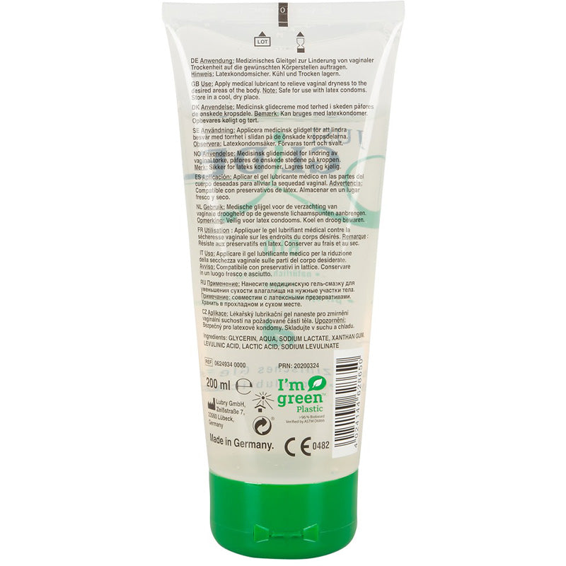 Lubrifiant bio à base d'eau - 200 ml