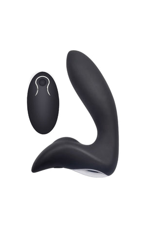 Stimulateur de prostate télécommandé - 12 modes - Noir - Homme