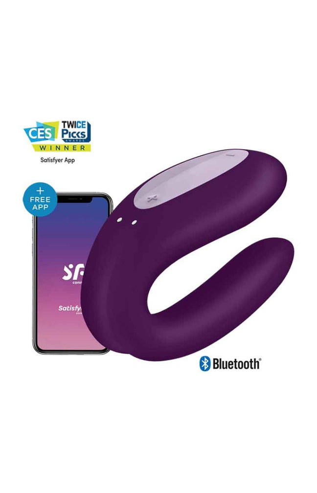 Vibromasseur de couple connecté