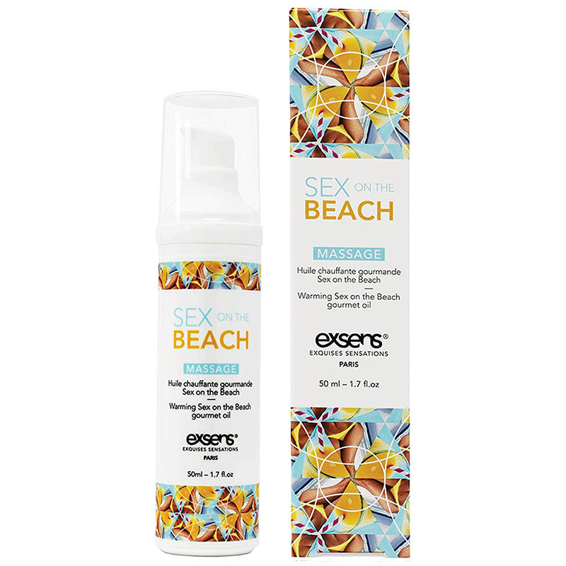 Huile de massage chauffante - Sex on the beach - 50 ml