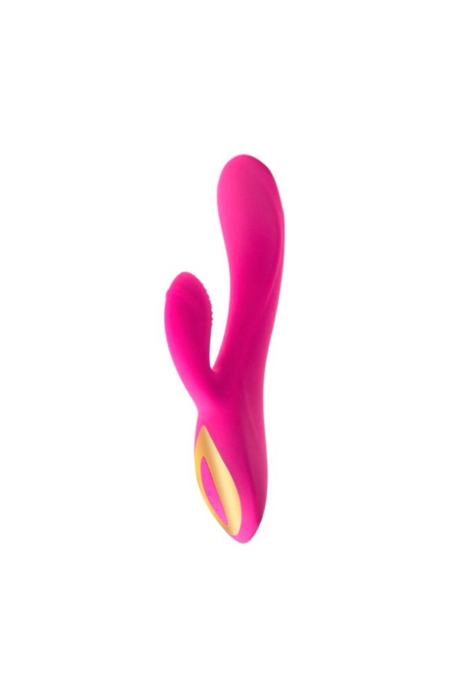 Vibromasseur rabbit à picots waterproof - Rose - 10 modes