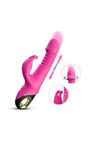 Vibromasseur rabbit waterproof - 9 modes