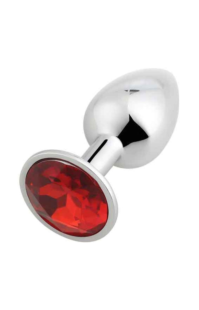 Plug anal bijou - Taille M - Rouge