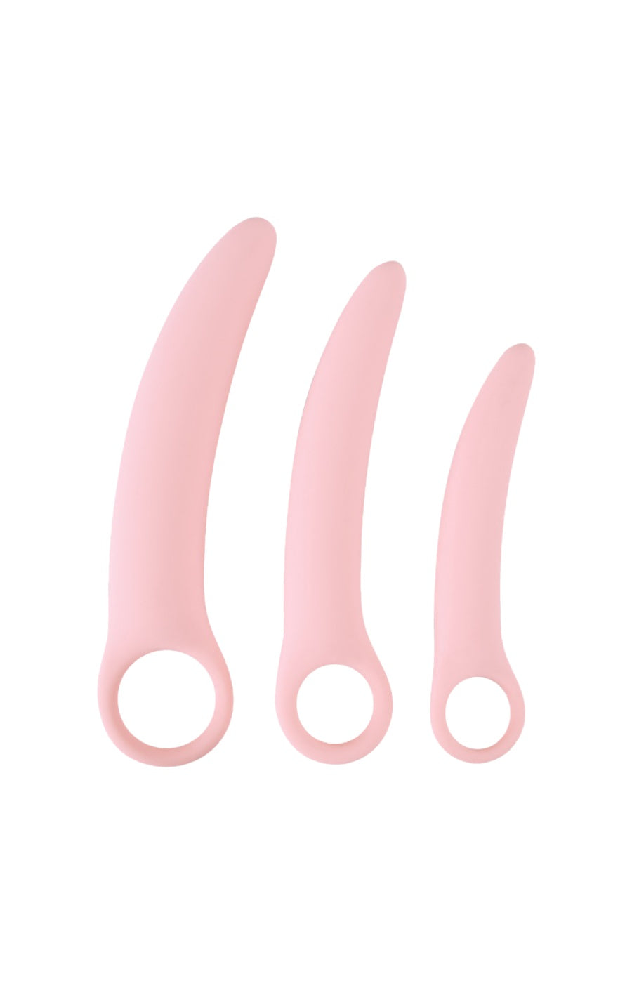 Kit entrainement vaginisme - Rose - 3 dilatateurs