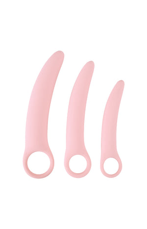 Kit entrainement vaginisme - Rose - 3 dilatateurs