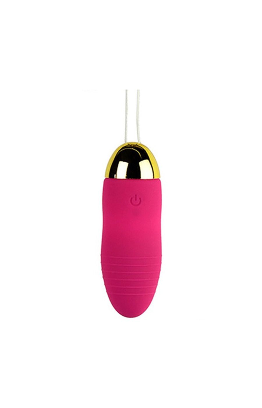 Oeuf vibrant en silicone - Rose - 8,5 cm
