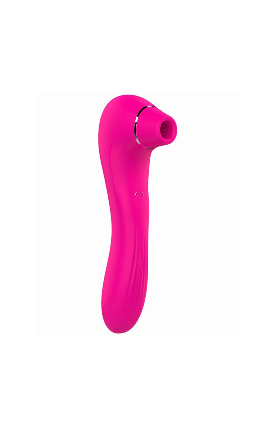 Stimulateur de clitoris 2 en 1 - Rose - 19 cm