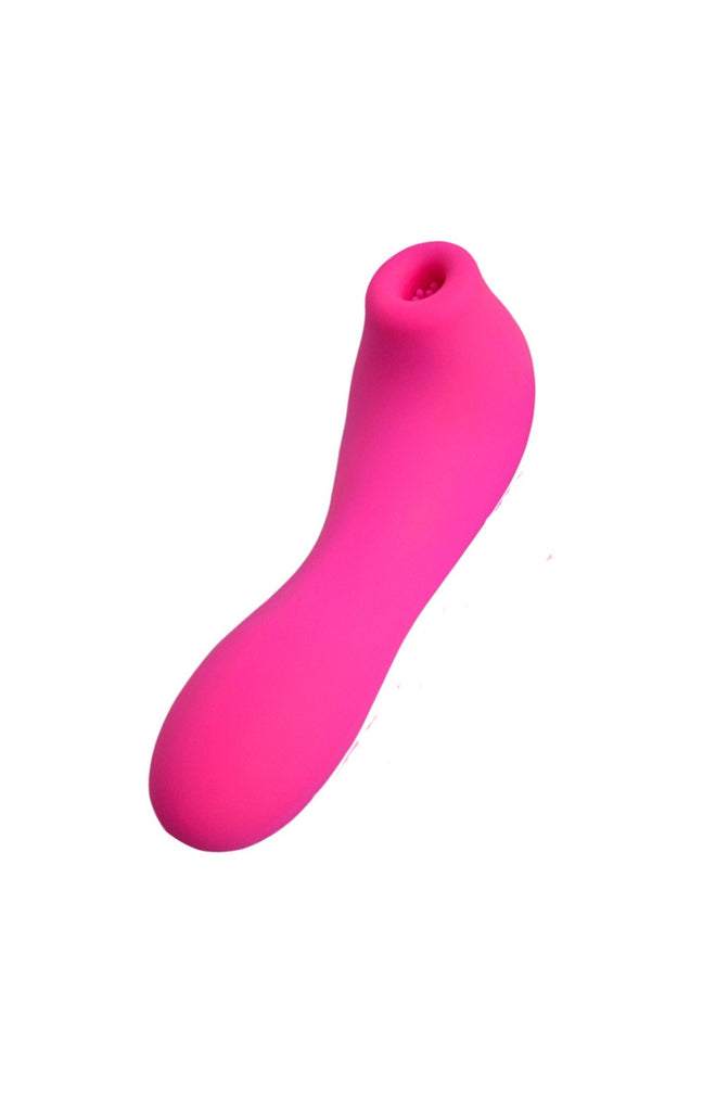 Stimulateur waterproof 2 en 1 - Multivitesses - Rose - 19 cm