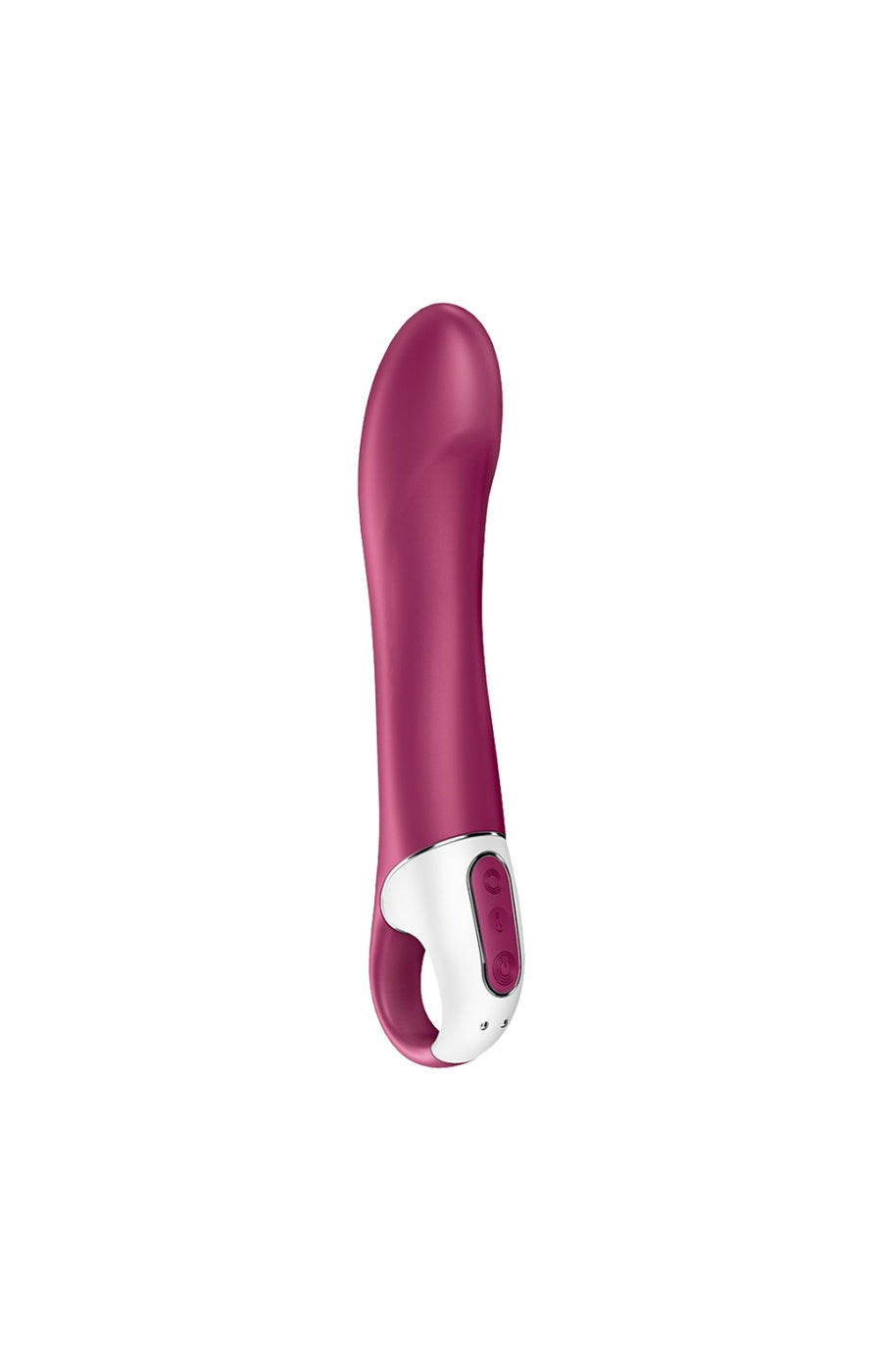 Vibromasseur chauffant connecté - Big Heat - Rouge