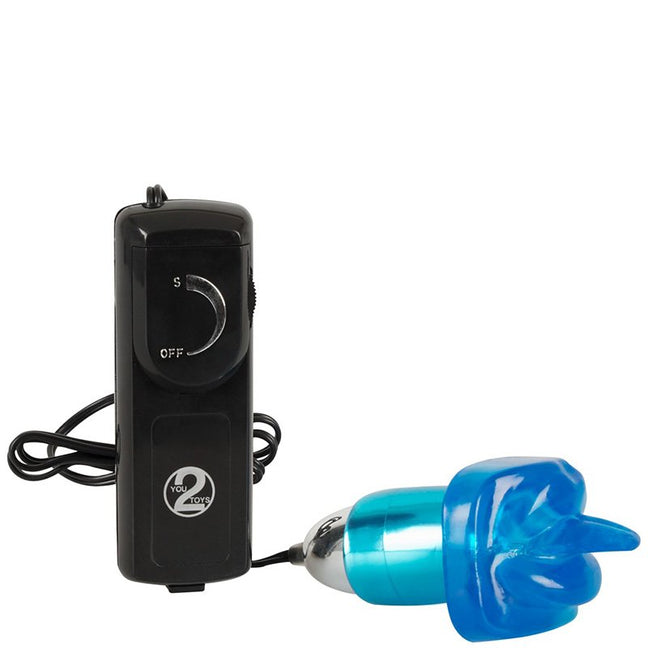 Stimulateur clitoridien - Bleu - 11 cm