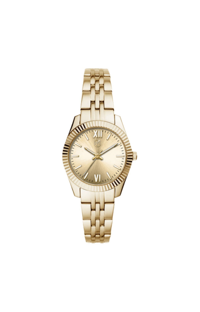 Montre à quartz - Acier - Argenté & doré
