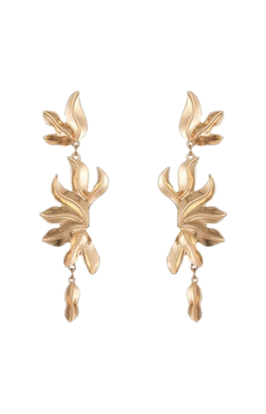 Boucles d'oreilles - Alliage doré