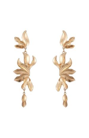 Boucles d'oreilles - Alliage doré