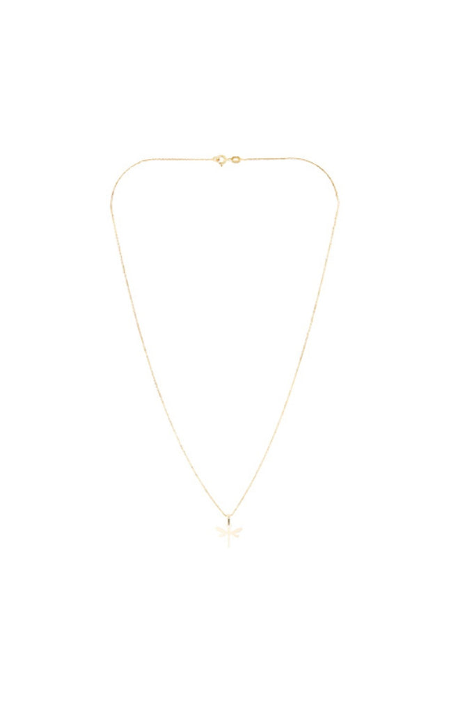 Pendentif Petite Libellule - Or jaune 375/1000