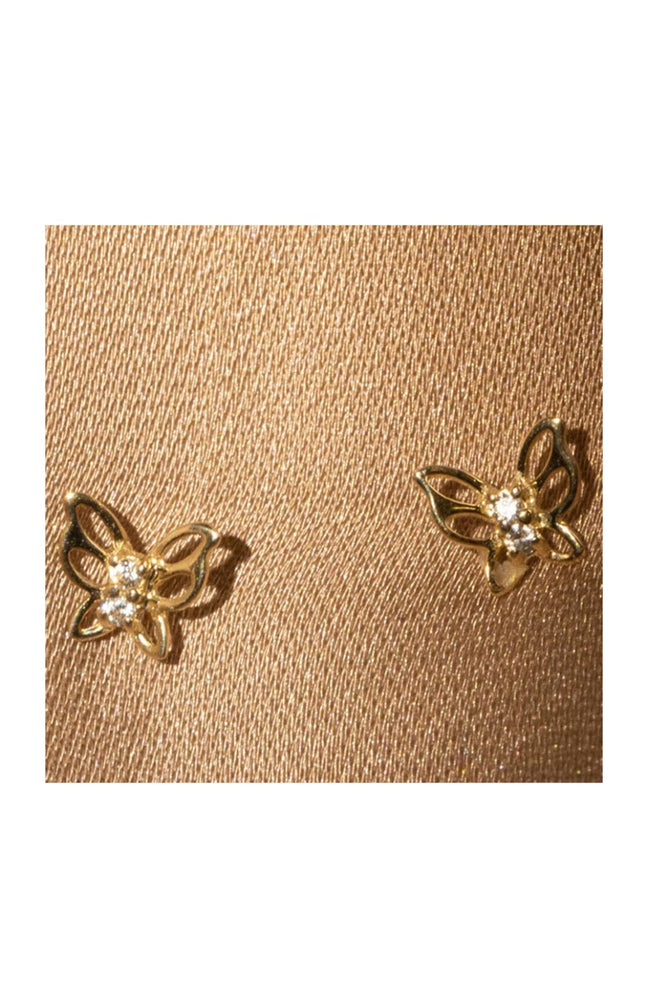 Boucles d'oreilles Ilumination - Or jaune 375/1000 & zirconium