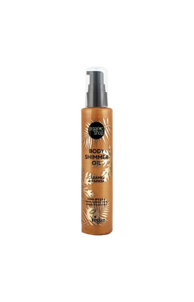 Huile pailletée - Caramel & papaye - Corps - 100 ml