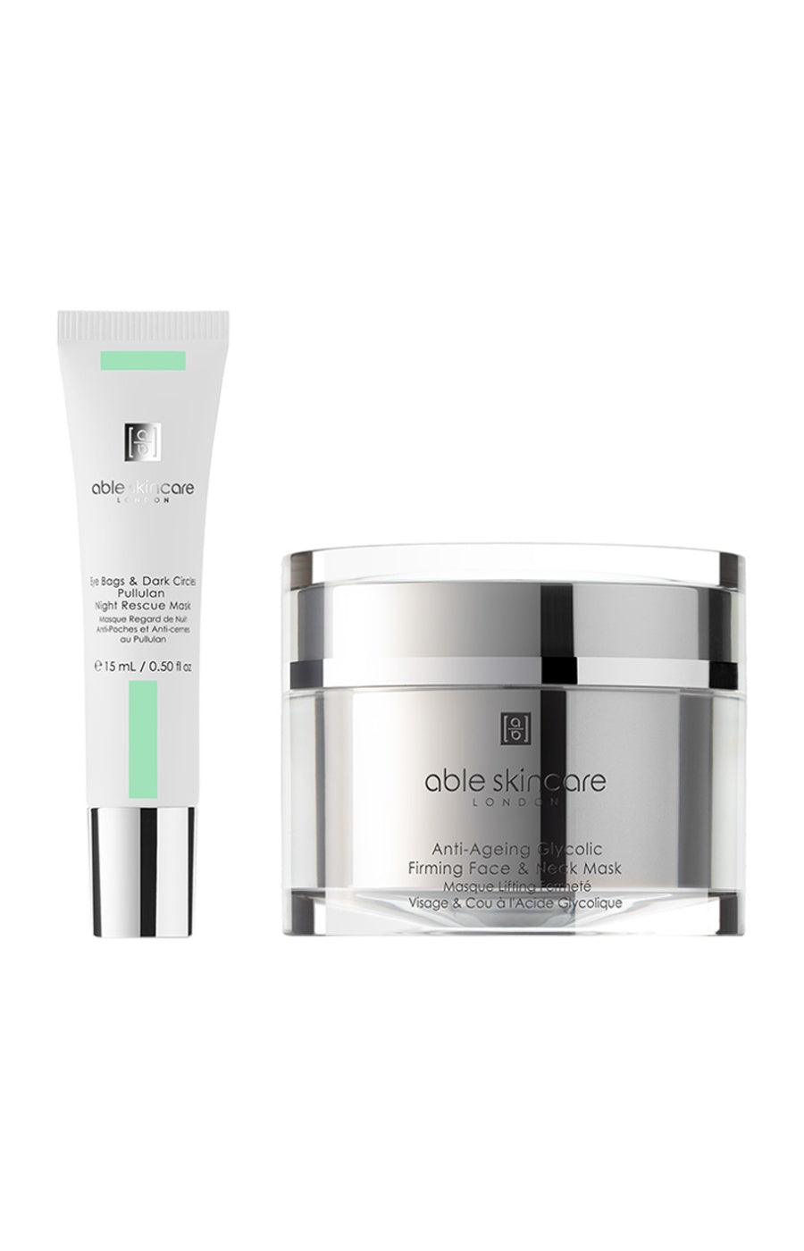 Routine masques lifting & fermeté - Visage, yeux & cou