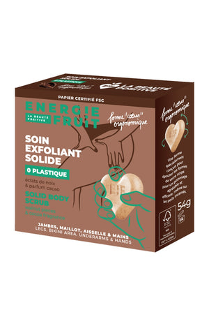 Soin exfoliant solide - Cacao - Corps - 54 g