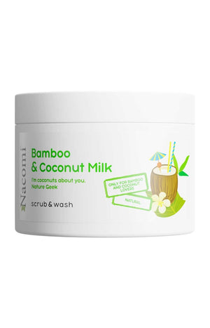 Gommage moussant - Bambou & lait de coco - Corps - 180 ml
