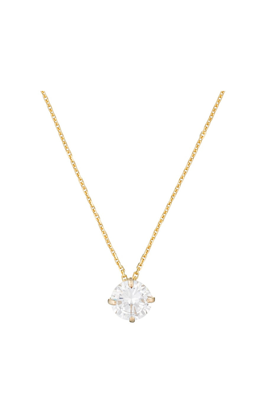 Pendentif Splendeur - Or jaune 375/1000  & zirconium