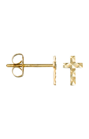 Boucles d'oreilles Faith - Or jaune 375/1000