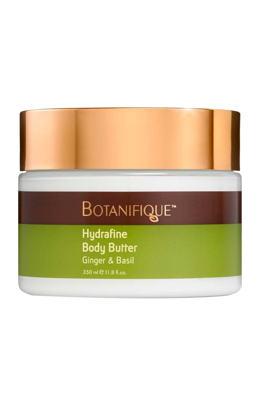 Beurre corporel hydratant - Hydrafine - Gingembre & basilic - 350 ml