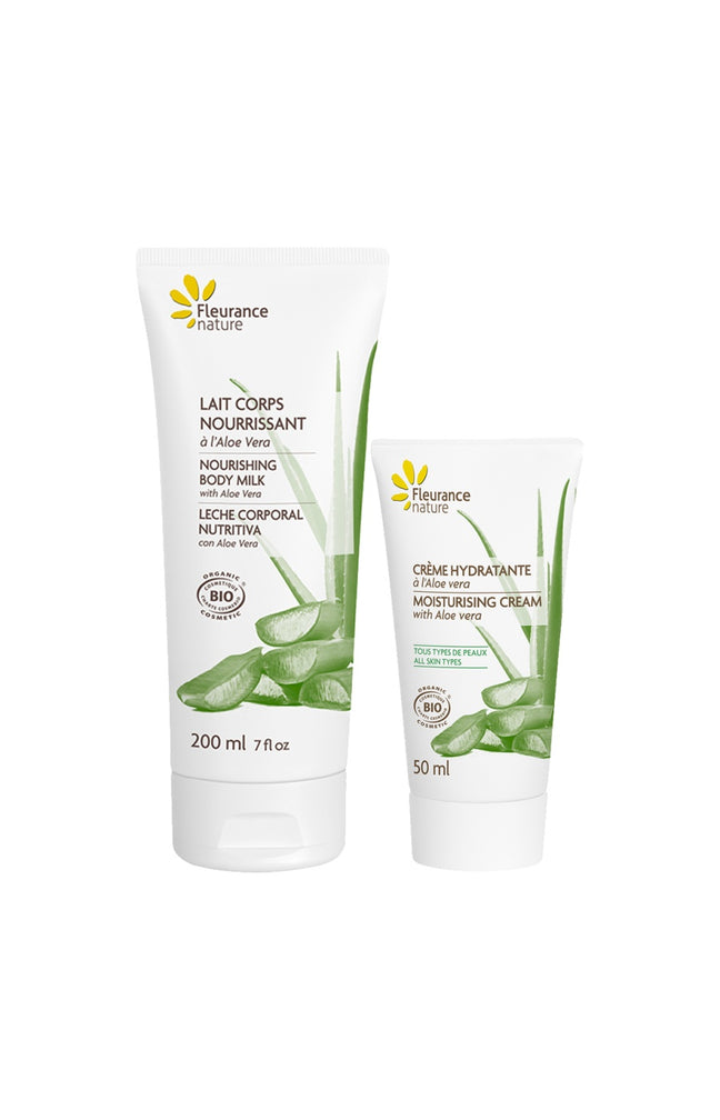 Lait corps & crème hydratante bio – Aloe vera - Visage & corps