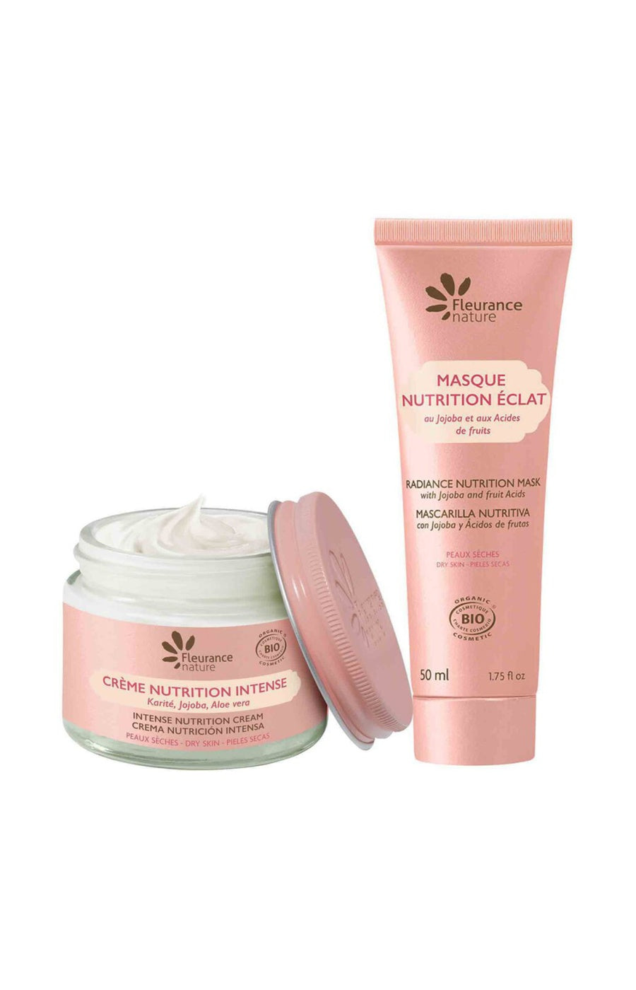 Crème hydratante visage & masque - 2 x 50 ml