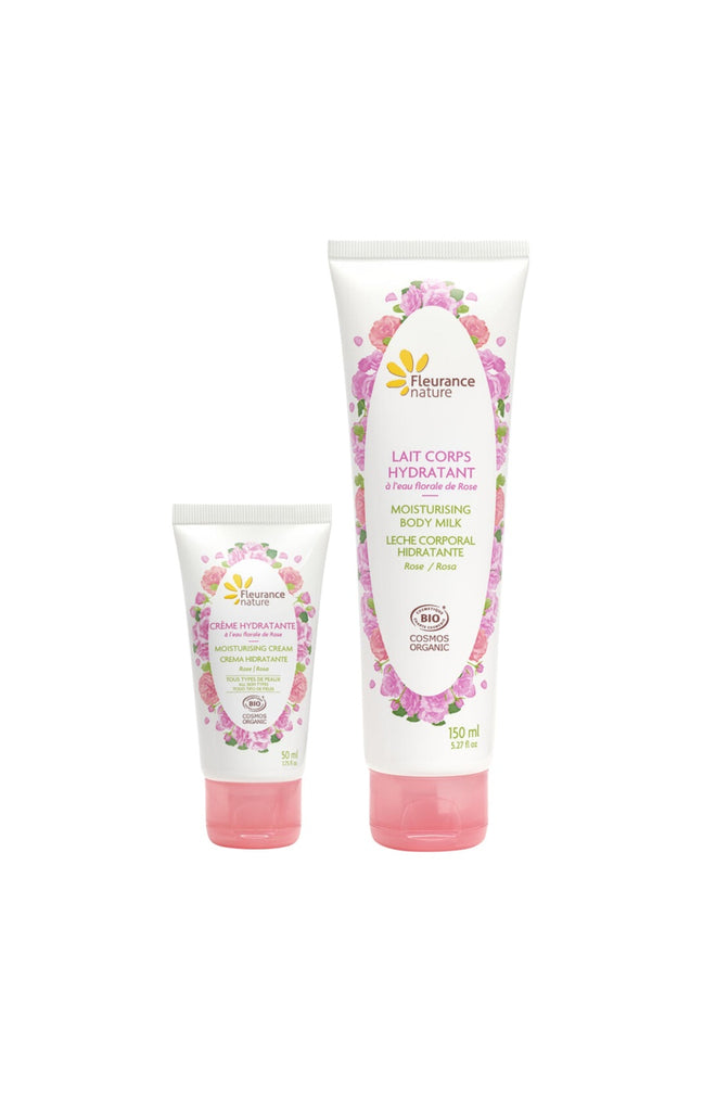 Lait corps & crème hydratante - Rose - Corps