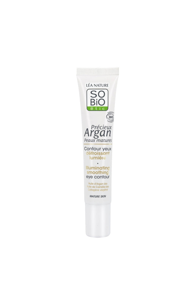 Soin défroissant bio - Huile d'argan - Yeux - Peaux matures