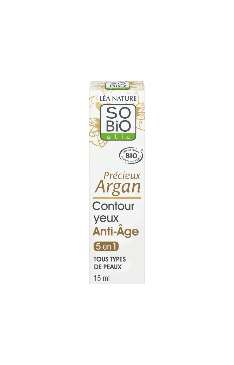 Soin anti-âge bio - Huile d'argan - Yeux & lèvres