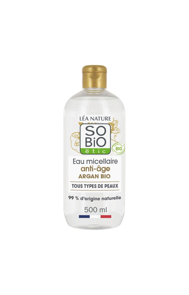Eau micellaire anti-âge bio - Huile d'argan