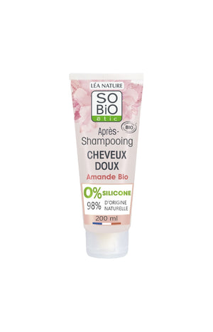 Après-shampoing hydratant bio - Lait d'amande & protéines de riz - Cheveux - 200 ml
