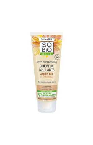 Après-shampoing à l'huile d'argan bio - Cheveux normaux à secs - 200 ml