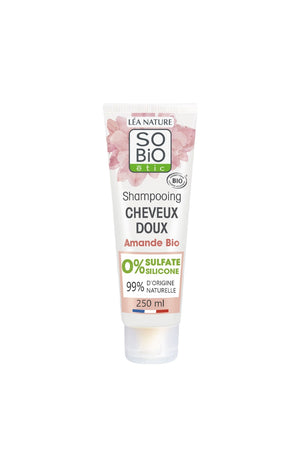 Shampoing hydratant bio - Lait d'amande & protéines de riz - 250 ml