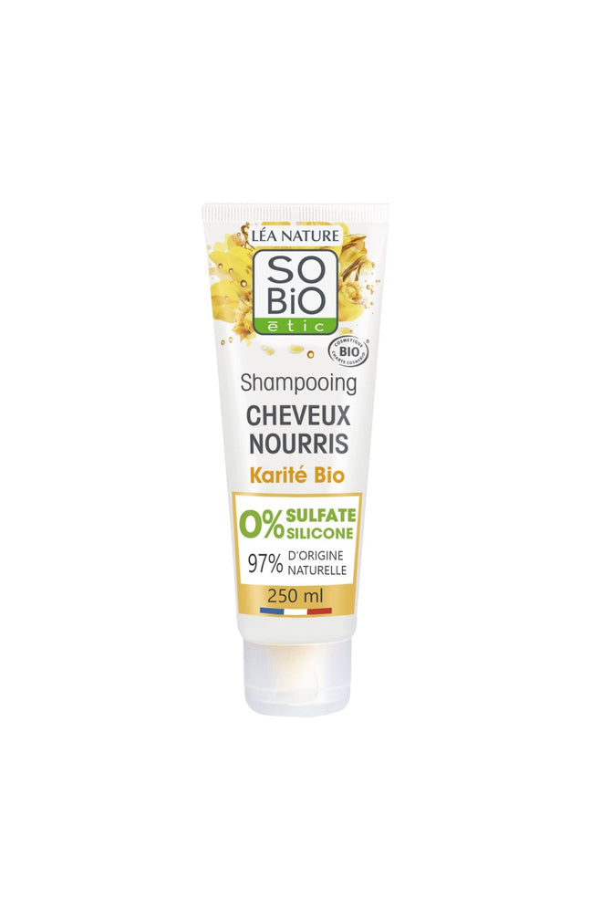 Shampoing nourrissant bio - Karité - Cheveux secs à très secs - 250 ml