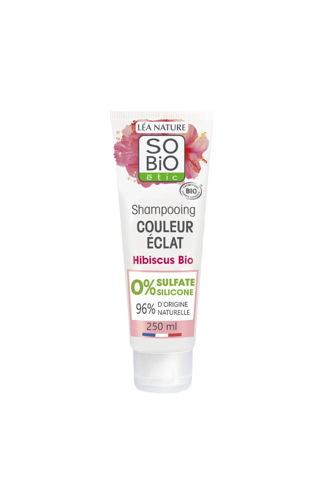Shampoing couleur éclat bio - Cheveux colorés ou méchés - 250 ml