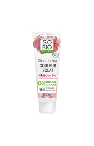 Shampoings couleur éclat bio - Cheveux colorés ou méchés - 2 x 250 ml
